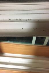 청소하기 전후 창틀. ⓒ 프라임경제