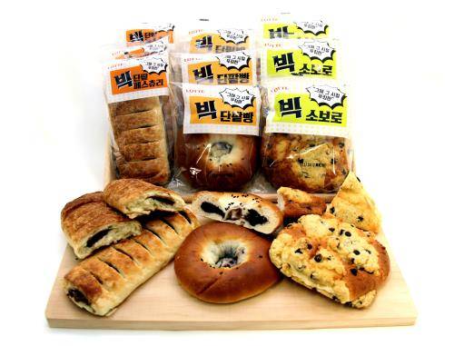 빅 시리즈 빵 3종 이미지컷. ⓒ 롯데제과