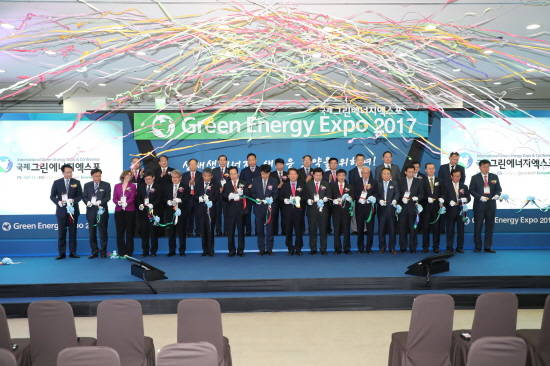 제14회 국제 그린에너지엑스포 개최 사진. ⓒ 대구시