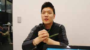 한창수 캘러웨이골프 과장. = 김경태 기자