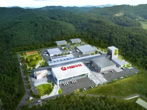 양주 통합 신공장 조감도. ⓒ 서울우유협동조합