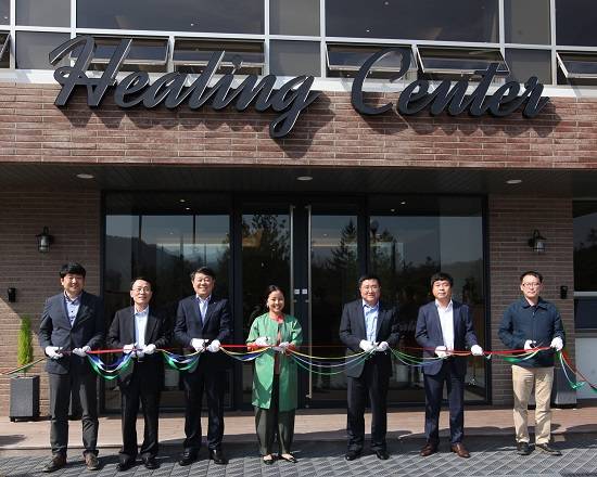 LG디스플레이가 임직원 심신 강화를 위해 '힐링센터'를 오픈했다. ⓒ LG디스플레이