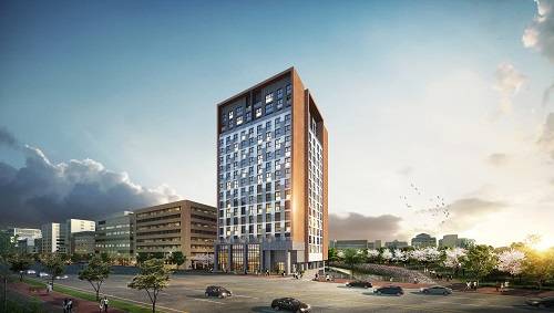 제주 행정타운 파미르파크 투시도. ⓒ 대한토지신탁