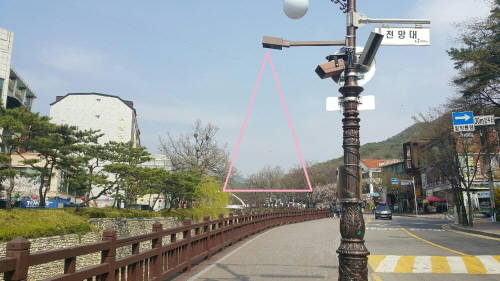 무인계수기가 설치된 모습. ⓒ 안양시