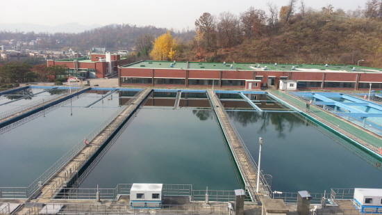 복정정수장 전경. ⓒ 성남시