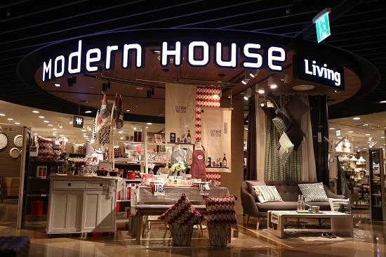 모던하우스 매장. ⓒ 이랜드