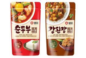 순두부, 강된장찌개 양념. ⓒ 샘표