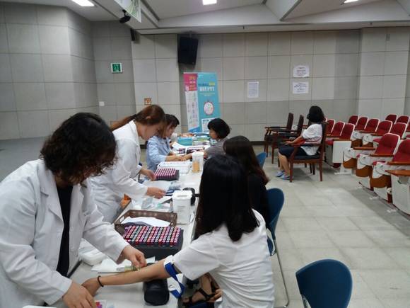 청주시 서원보건소는 지난 11일부터 3일간 어린이집 194곳, 종사자 1016명에게 잠복 결핵 감염 검진을 실시했다. ⓒ 청주시청