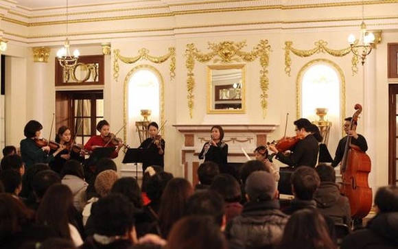 2017년 1월에서 6월까지 '석조전 음악회'가 열렸던 모습이예요. ⓒ 문화재청