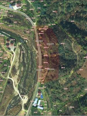 이번에 해제된 광양 진상면 어치지구 도면 ⓒ 광양시