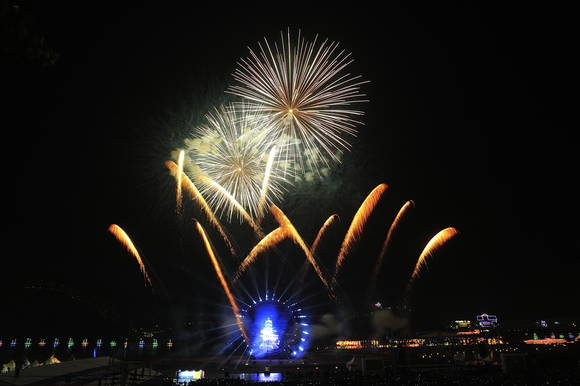 2015년 불꽃축제 장면. ⓒ 충남도