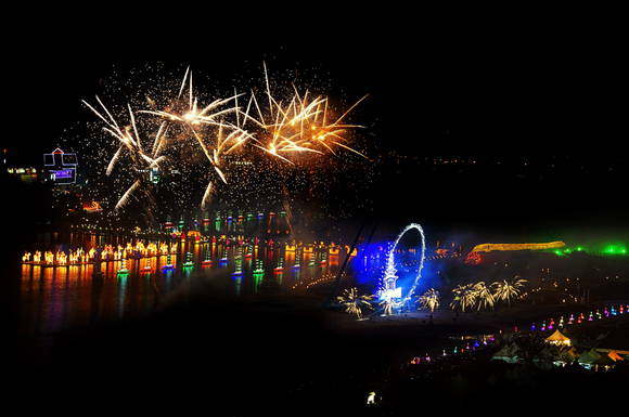 2016년 불꽃축제 장면. ⓒ 충남도청