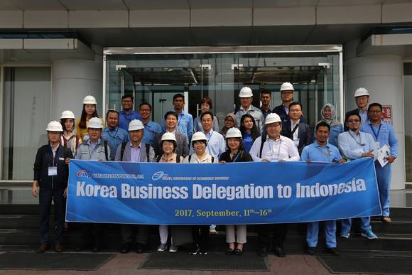 인도네시아 KRAKATAU POSCO 시장개척단 . ⓒ 한국서부발전