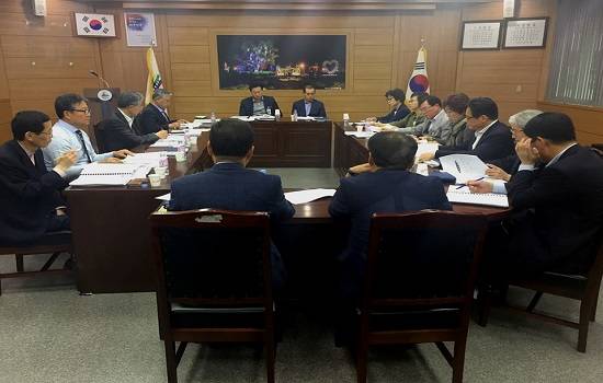 익산시 결산보고회 개최 장면. ⓒ 익산시