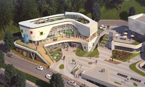 육아종합지원센터 설계공모 당선작. ⓒ 여수시