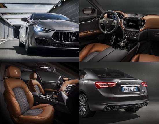 뉴 기블리는 럭셔리 감성과 안락함을 강조한 '그란루소'와 스포티한 '그란스포트' 두 가지 트림으로 출시하는 듀얼 트림 전략이 적용됐다. 사진은 그란루소 트림. ⓒ FMK