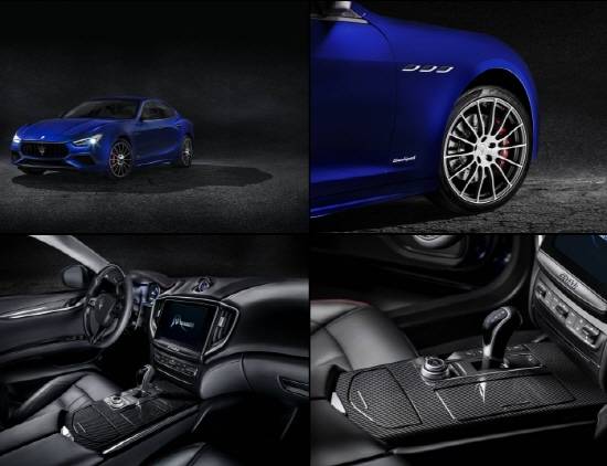 피아노 블랙(Piano Black) 인서트 스포츠 범퍼와 라디에이터 그릴을 적용한 그란스포트 트림은 3개 독립된 에어 인테이크 디자인을 채택해 역동성과 스포티함을 강조했다. ⓒ FMK