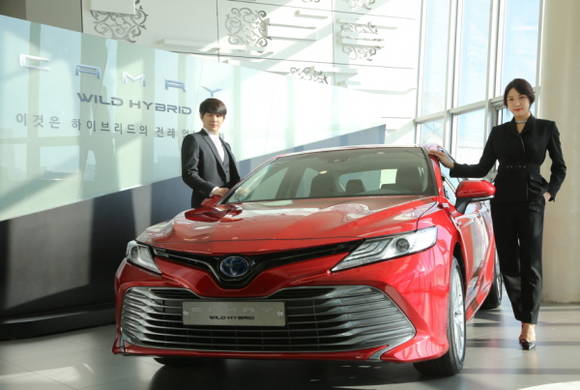 토요타 코리아가 지난 10월 선보인 8세대 뉴 캠리. ⓒ 토요타 코리아