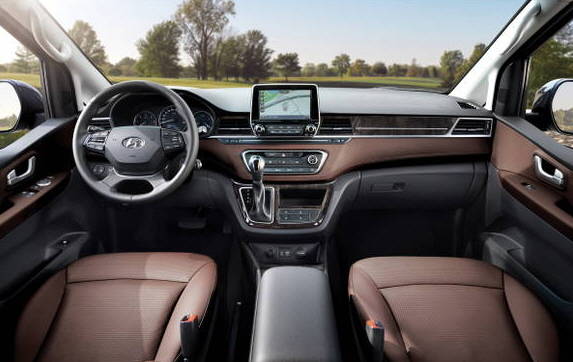 더 뉴 그랜드 스타렉스의 내부 디자인. ⓒ 현대자동차