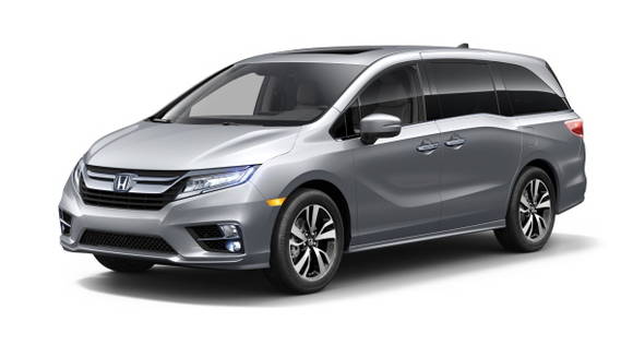 미니밴 부분 최고의 잔존가치 차량으로 선정된 오딧세이. ⓒ 혼다코리아
