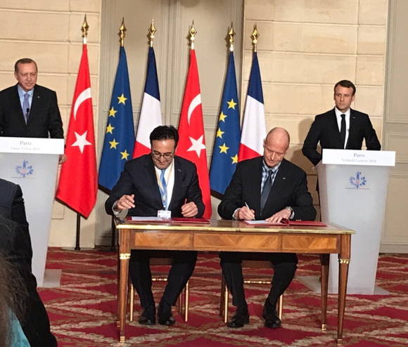 터키항공이 이달 5일 에어버스사와 A350-900 기종 25대 주문을 위한 양해각서를 체결했다. ⓒ 터키항공