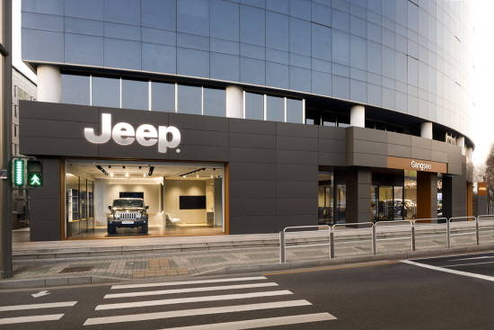 지프 브랜드 전용 강서 전시장. ⓒ FCA 코리아