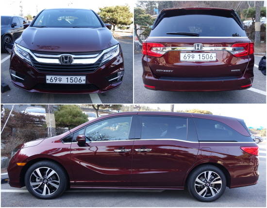 오딧세이는 디테일을 섬세하게 정돈한 외관 디자인으로 더욱 세련되고 고급스러운 매력을 선사한다. = 노병우 기자