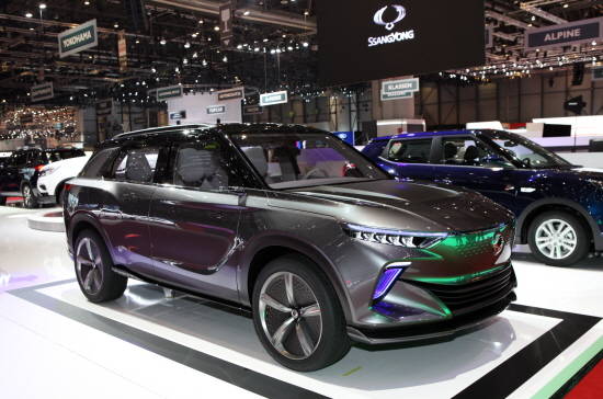 콘셉트카 e-SIV(electric-Smart Interface Vehicle). ⓒ 쌍용자동차