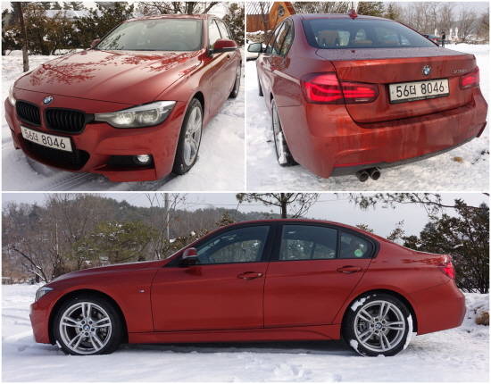 330i M 스포츠 패키지 외관 모습. = 노병우 기자