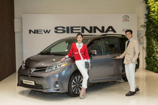 뉴 시에나는 입체적인 외관과 저중심의 와이드한 스탠스를 구현했다. ⓒ 토요타 코리아