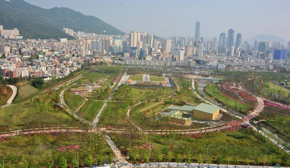 부산시민공원 전경. ⓒ 부산시