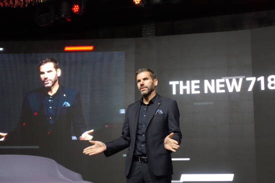 마이클 키르쉬 포르쉐코리아 대표. = 노병우 기자