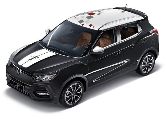 티볼리 아머 기어II 드라이빙 기어 블랙. ⓒ 쌍용자동차