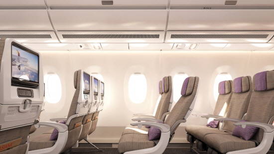 아시아나항공이 유료로 제공되던 좌석 관련 서비스를 마일리지 공제로 이용할 수 있도록 마일리지 사용 서비스를 확대했다. ⓒ 아시아나항공