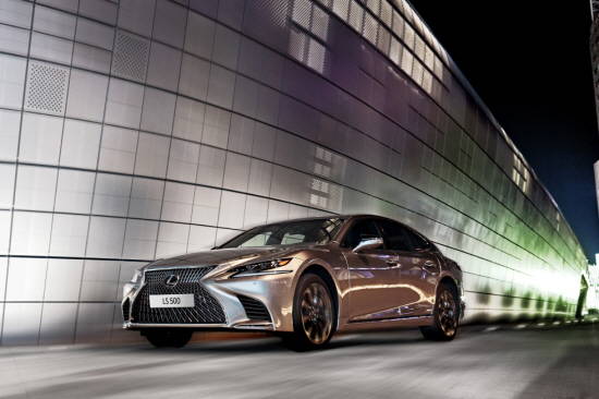 프리미엄 플래그십 가솔린 터보 신형 LS500. ⓒ 렉서스 코리아