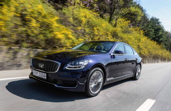 기아차 전사적 역량을 총 집결하여 프리미엄 가치의 정수를 담은 플래그십 세단 THE K9. ⓒ 기아자동차