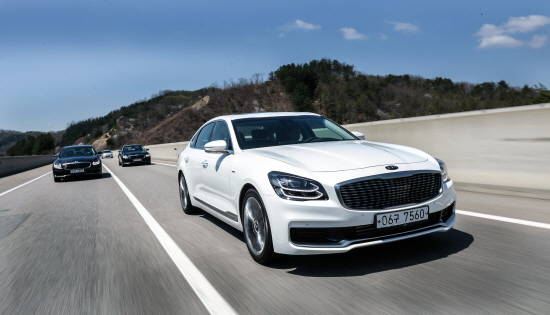 2012년 첫 선을 보인 이후 6년 만에 풀 체인지 모델로 선보이는 THE K9. ⓒ 기아자동차