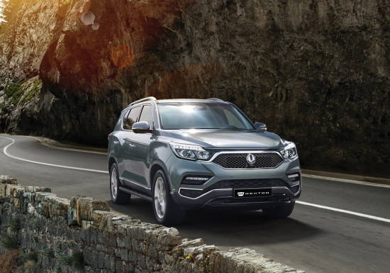 G4 렉스턴은 한국 시장의 대형 프리미엄 SUV의 부활을 알리는 모델이다. ⓒ 쌍용자동차