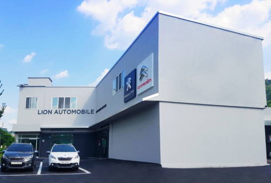 푸조·시트로엥의 대구 서비스센터. ⓒ 한불모터스