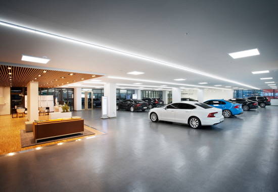 볼보 셀렉트 김포전시장의 모습. ⓒ 볼보자동차코리아