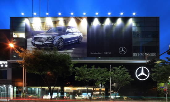 메르세데스-벤츠 해운대 전시장. ⓒ 메르세데스-벤츠 코리아