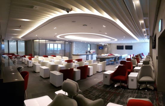 김포공항 신규 국제선 라운지의 모습. ⓒ 대한항공