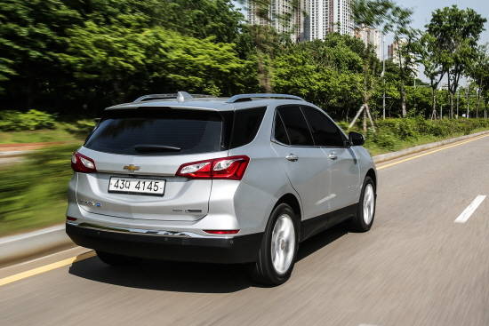 이쿼녹스에는 GM의 특허기술인 햅틱 시트가 동급 최초로 적용됐다. ⓒ 한국GM