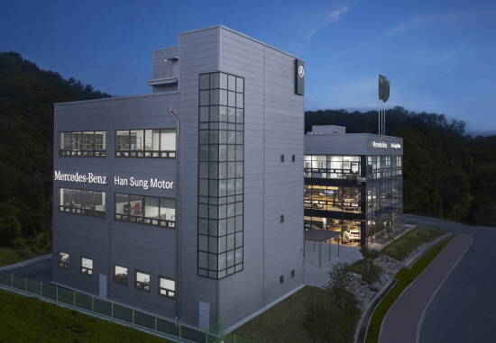 메르세데스-벤츠 춘천 서비스센터의 모습. ⓒ 메르세데스-벤츠 코리아