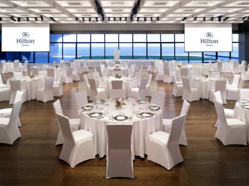 힐튼 부산의 연회장. ⓒ 힐튼 부산