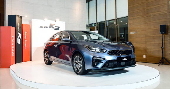 K3는 우수한 연비와 세련된 디자인으로 상품성을 인정받고 있다. ⓒ 기아자동차