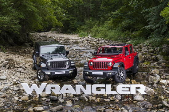 지프가 세상 한계를 바꿀 지상 최강 SUV 아이콘 '올 뉴 랭글러'를 강원도 평창 흥정계곡 내 '랭글러 밸리'에서 공식 출시 행사를 통해 선보인다. ⓒ FCA 코리아