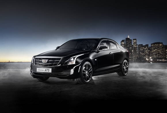 캐딜락 첫 번째 한정판 에디션 ATS 슈프림 블랙. ⓒ 캐딜락코리아