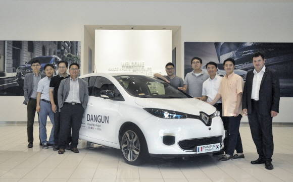 르노삼성의 한불 공동 자율주행시스템 개발 프로젝트가 국토교통부 자율주행 자동차 임시운행 허가를 취득했다. ⓒ 르노삼성자동차