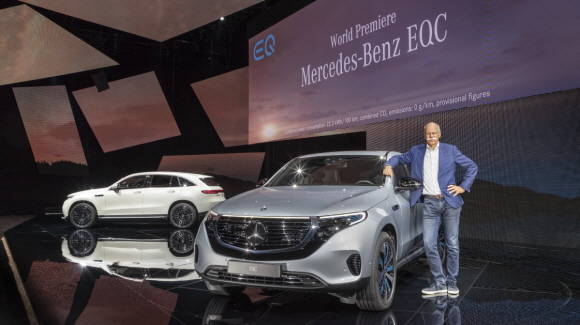 더 뉴 메르세데스-벤츠 EQC의 모습. ⓒ 메르세데스-벤츠 코리아